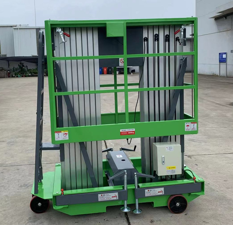 铝合金式双柱升降平台 